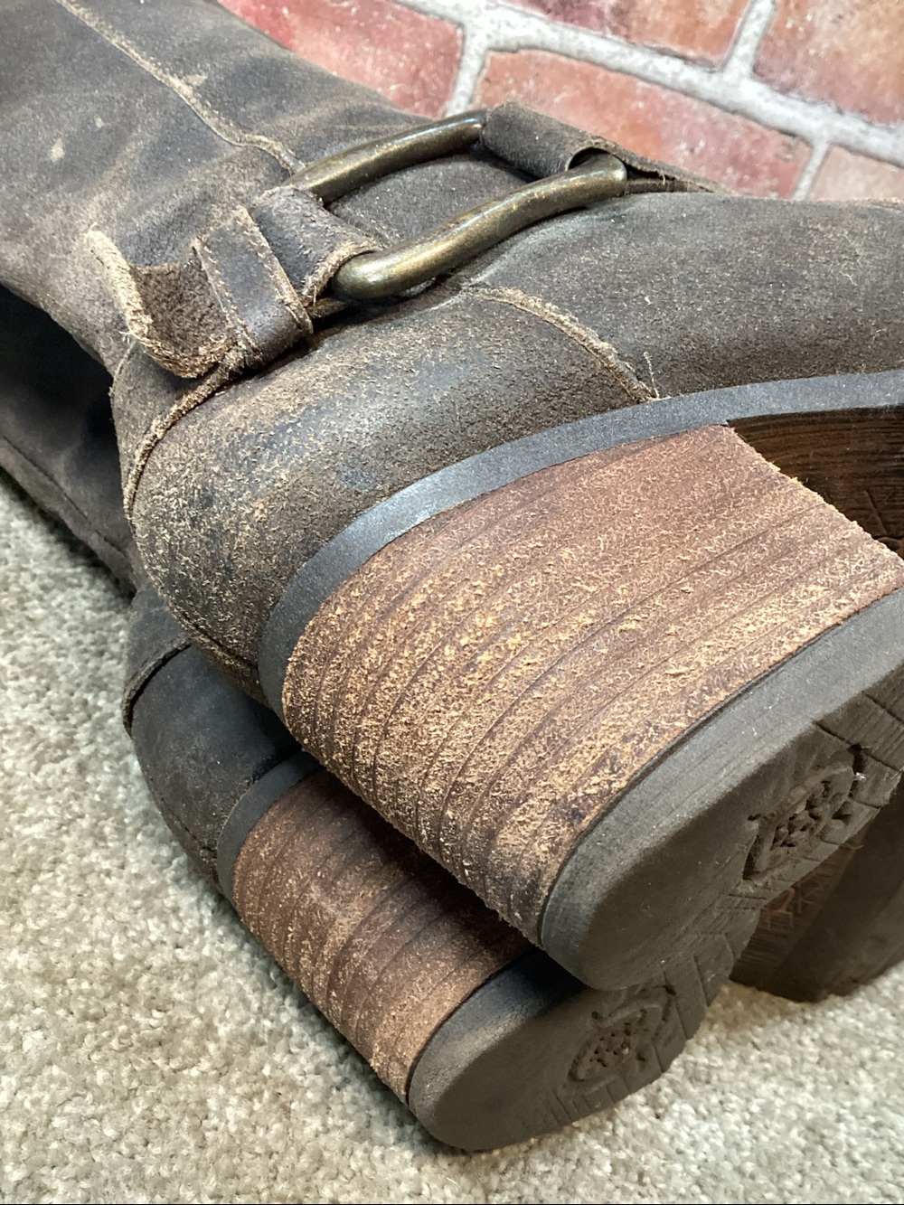 Born Loreza Womens Tall western riding boot size 7.5 - Picture 7 of 8